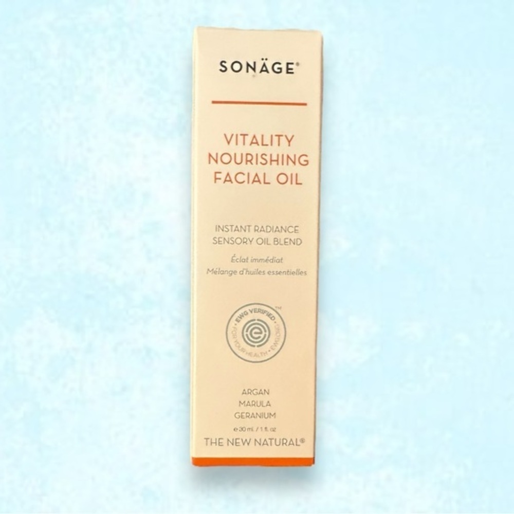 🆕 NWT Sonage VITALITY NOURISHING FACIAL OIL 30mL 1oz